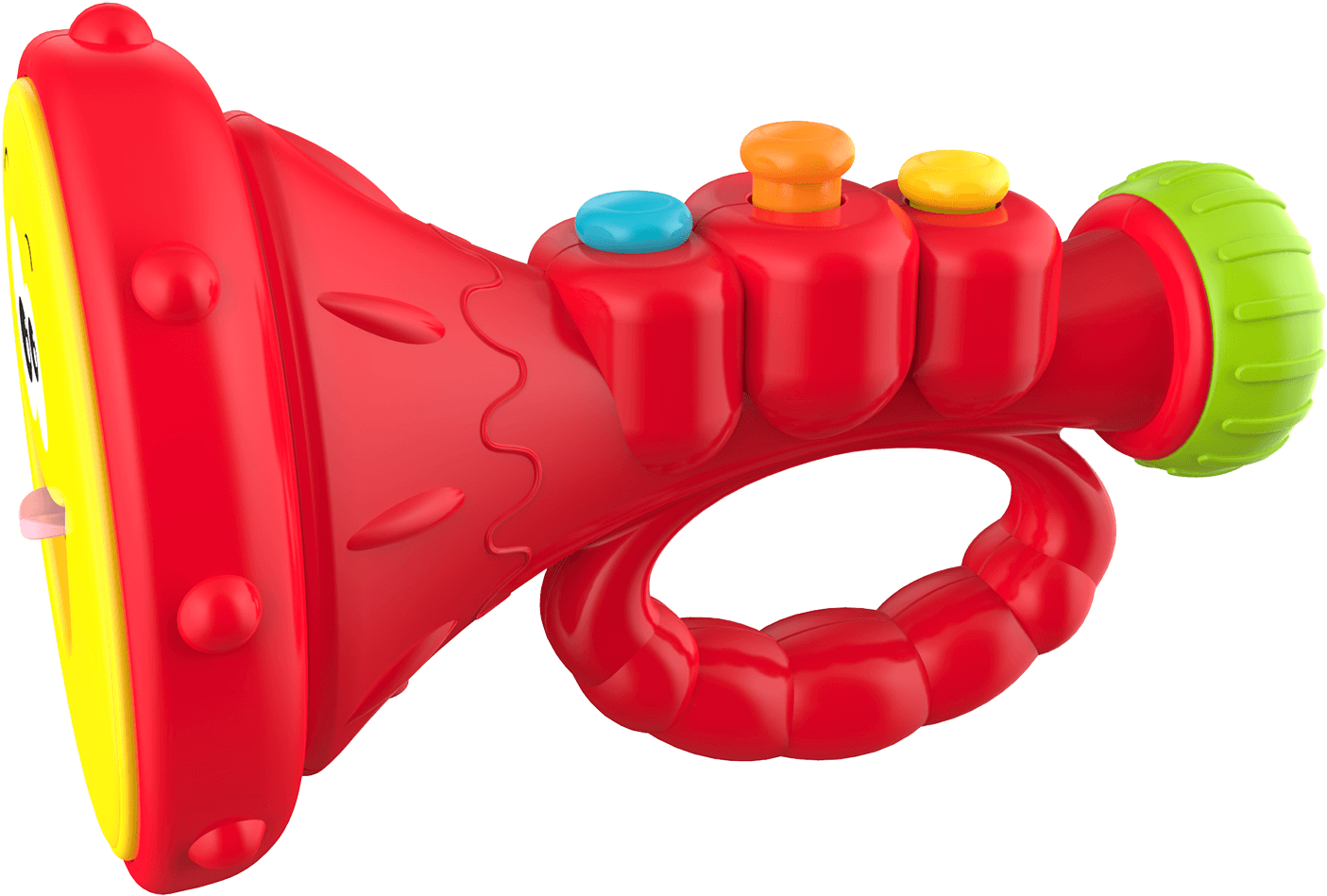 Colorful Childrens Trumpet Toy