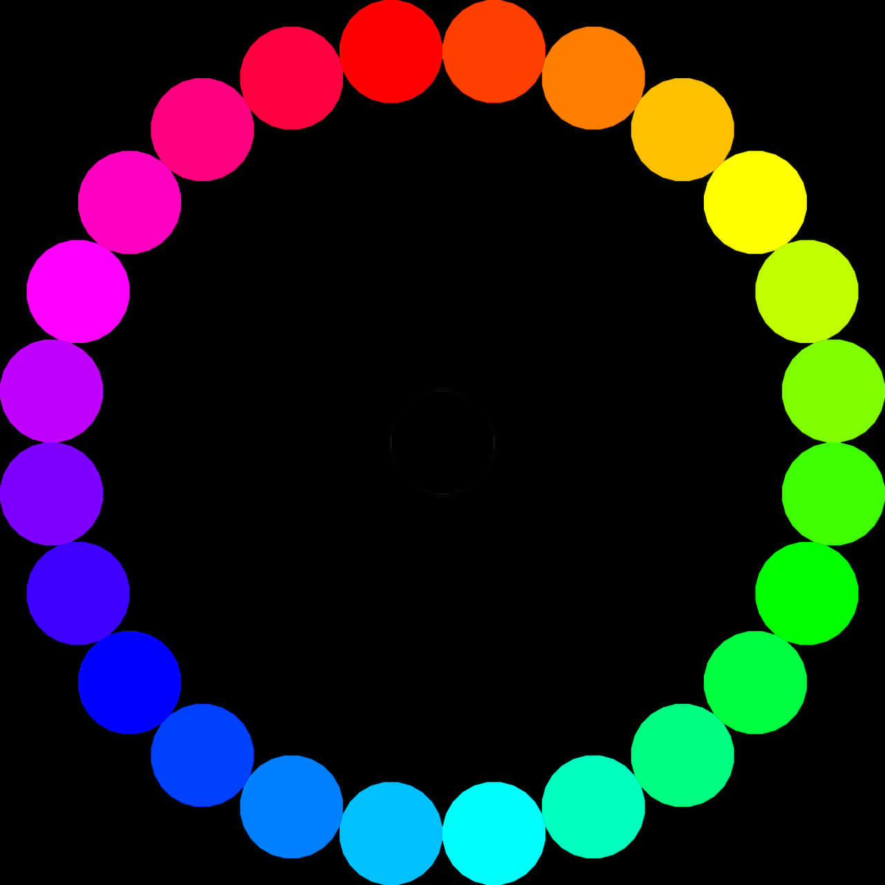 Colorful Circle Gradient Vector