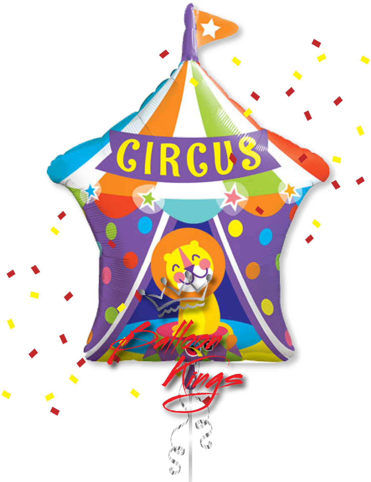 Colorful Circus Tent Balloon