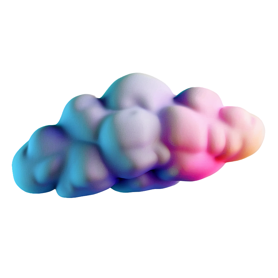 Colorful Cloud Emoji Png Irs