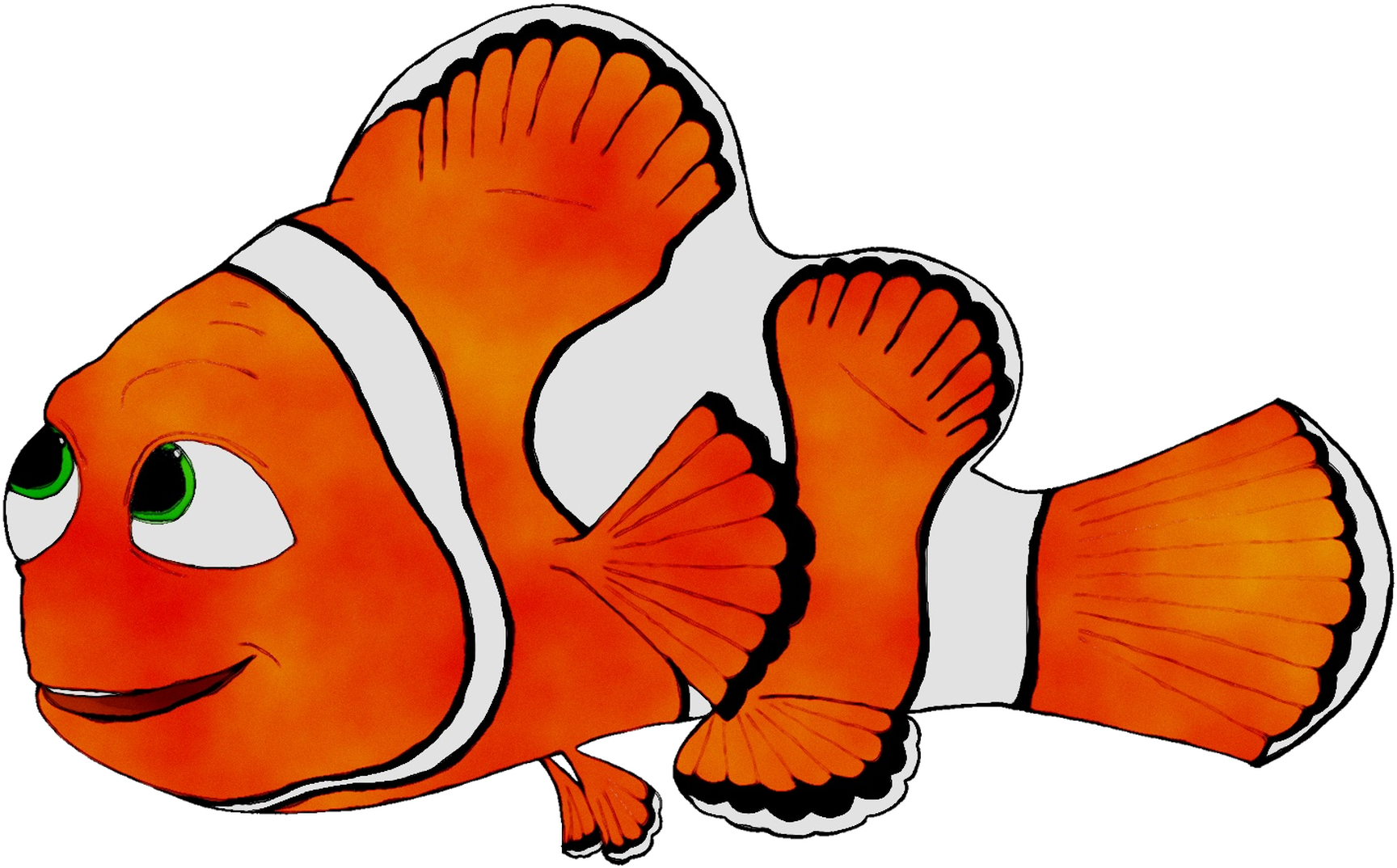 Colorful_ Clownfish_ Cartoon