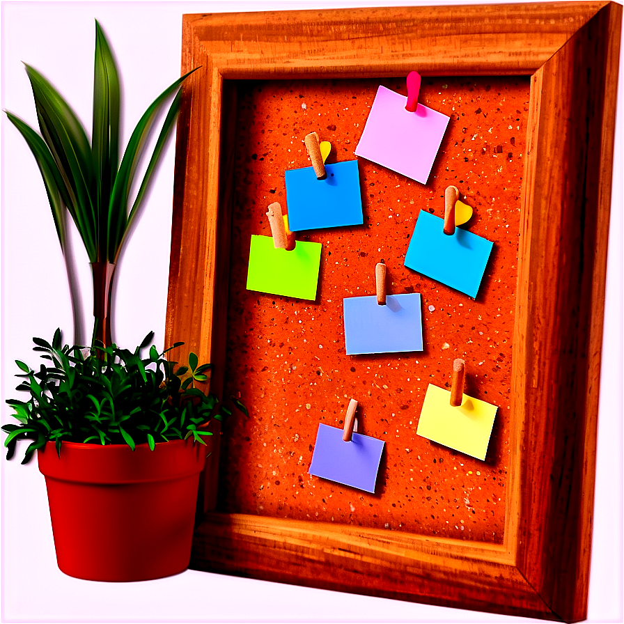 Colorful Cork Board Arrangements Png 72