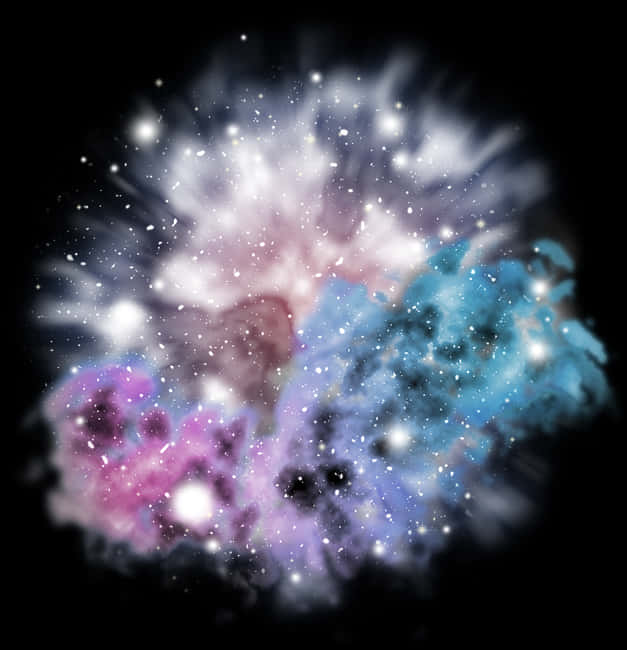 Colorful Cosmic Explosion