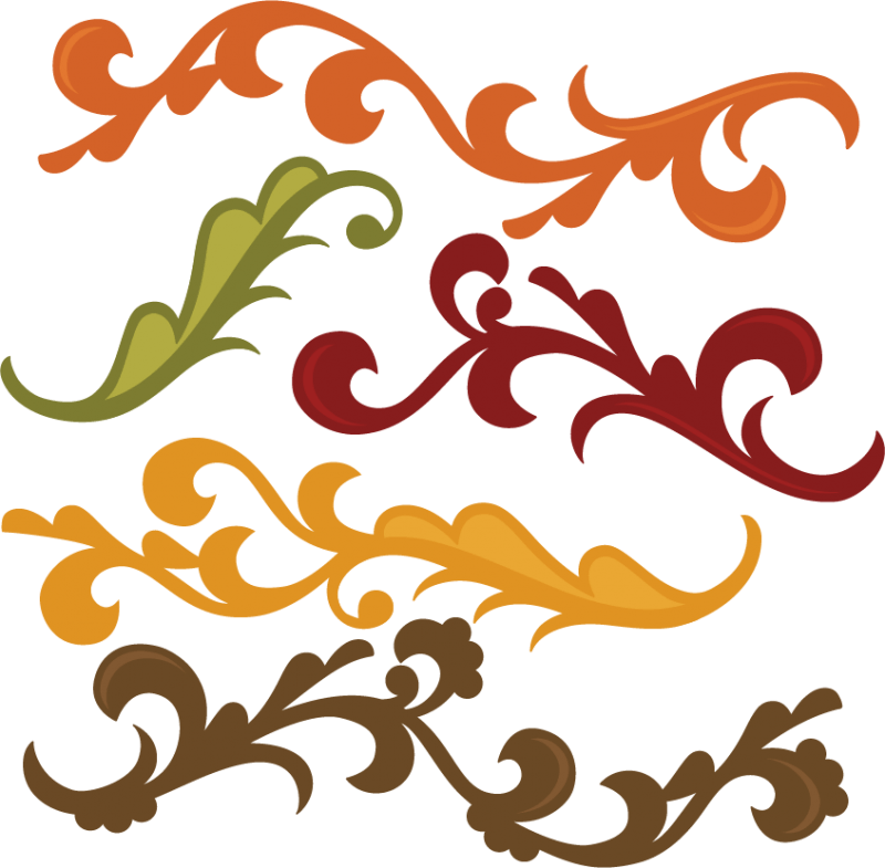 Colorful Decorative Flourishes