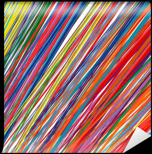 Colorful Diagonal Stripes Abstract