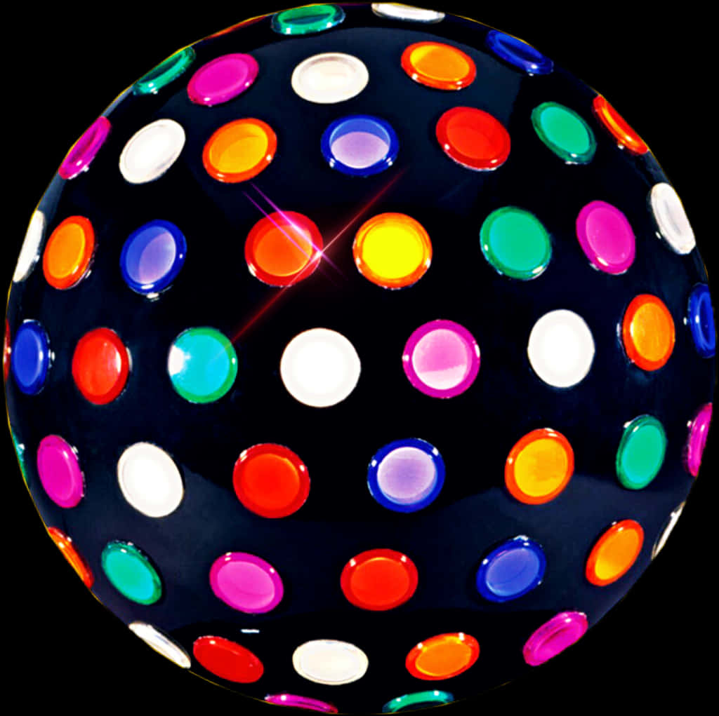 Colorful Disco Ball Lights