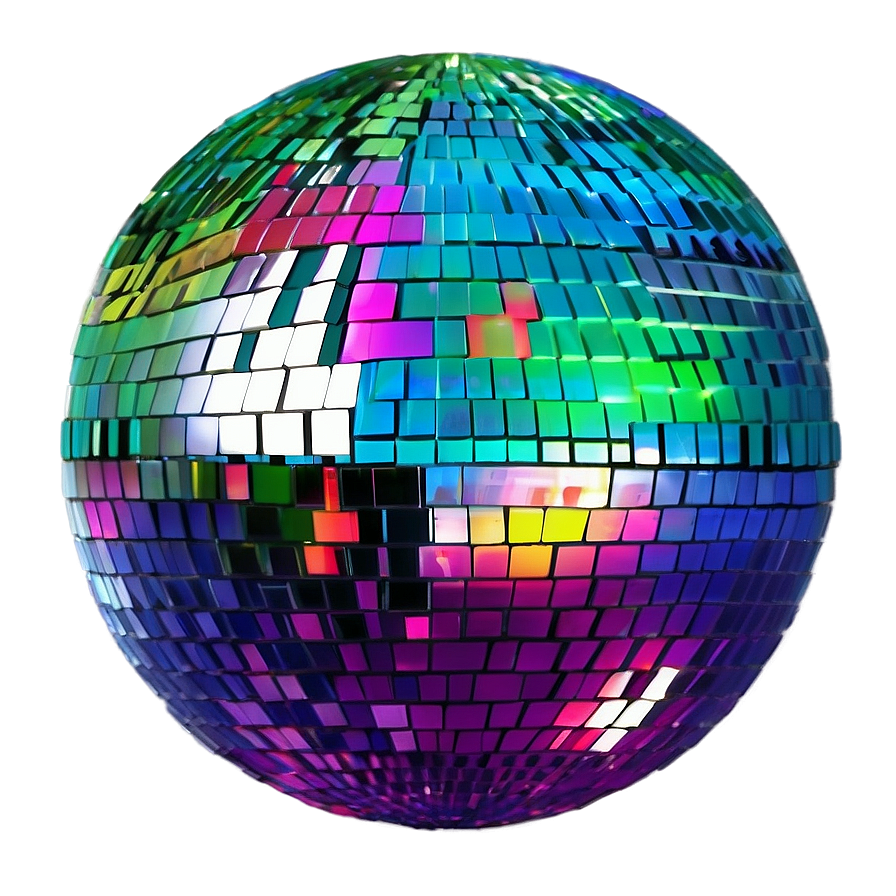 Colorful Disco Ball Sparkle