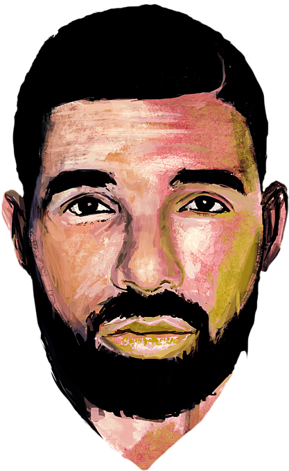 Colorful Drake Illustration