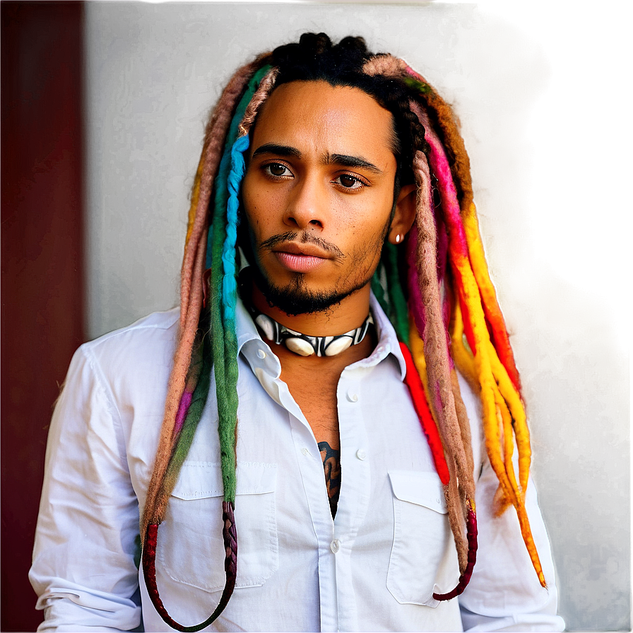 Colorful Dreads Ideas Png 05242024