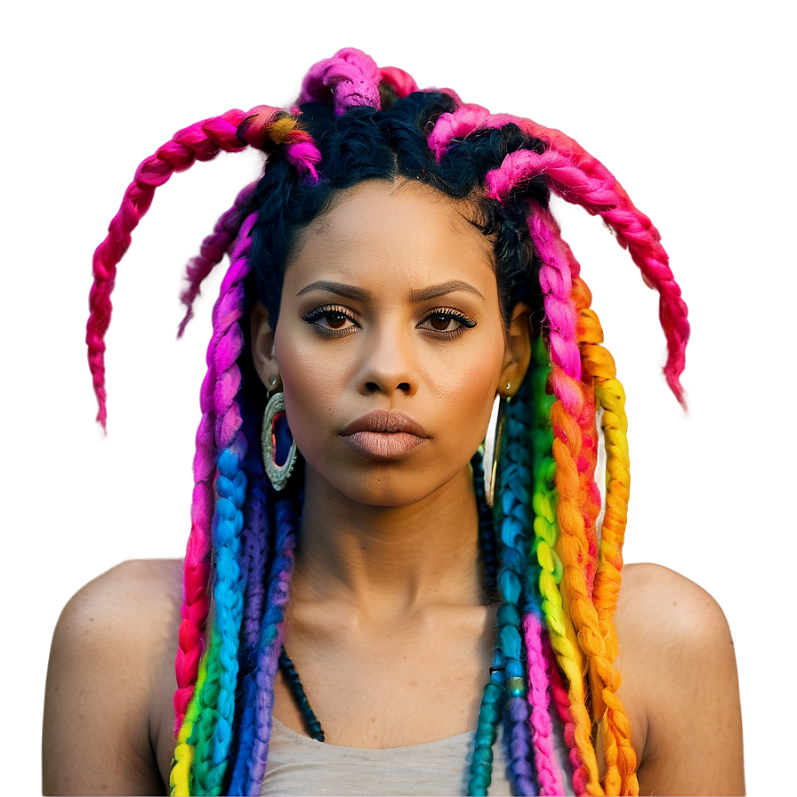 Colorful Dreads Ideas Png Wen1