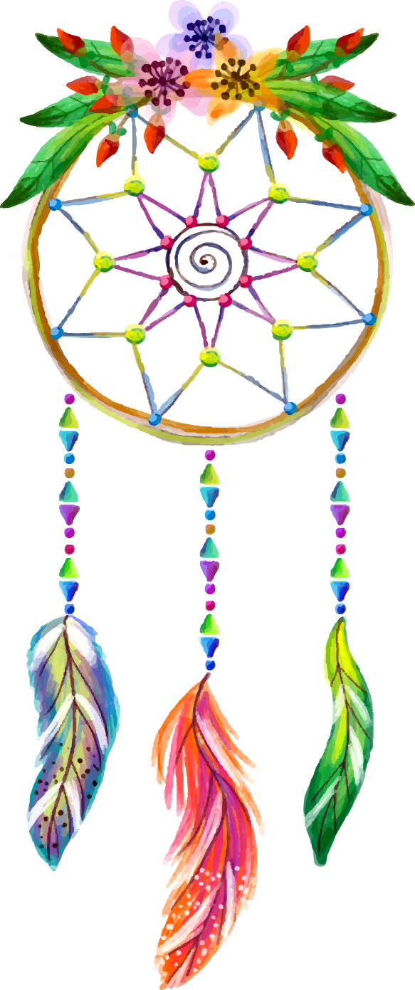 Colorful Dreamcatcher Artwork