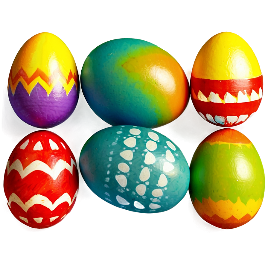 Colorful Easter Eggs Png Lhh68