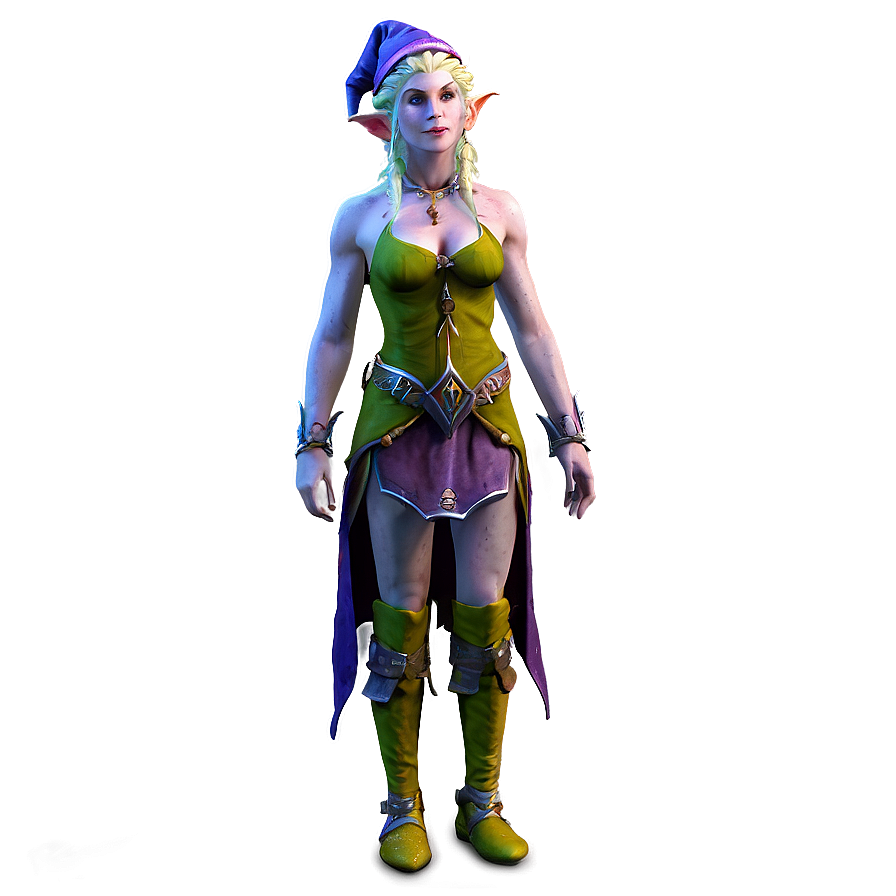 Colorful Elf Body Png Lat