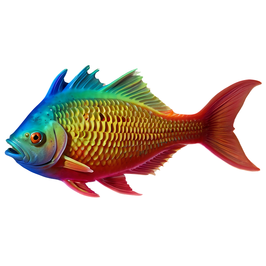 Colorful Fin Splash Png 06272024