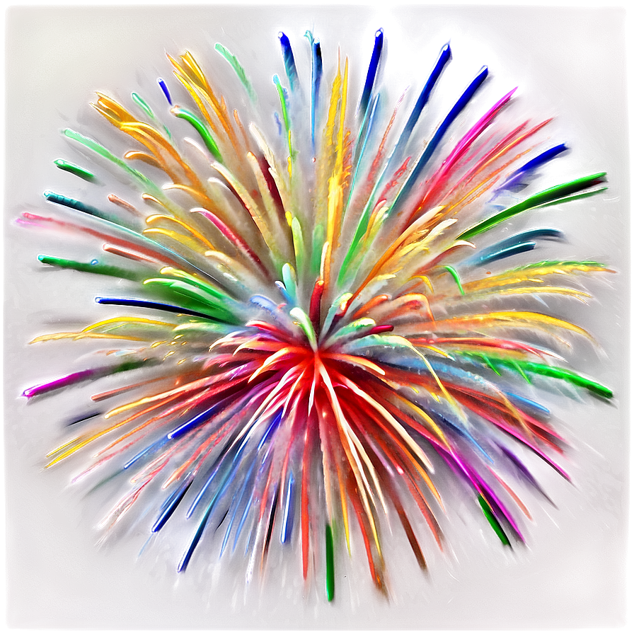 Colorful Fireworks Png Pwq52