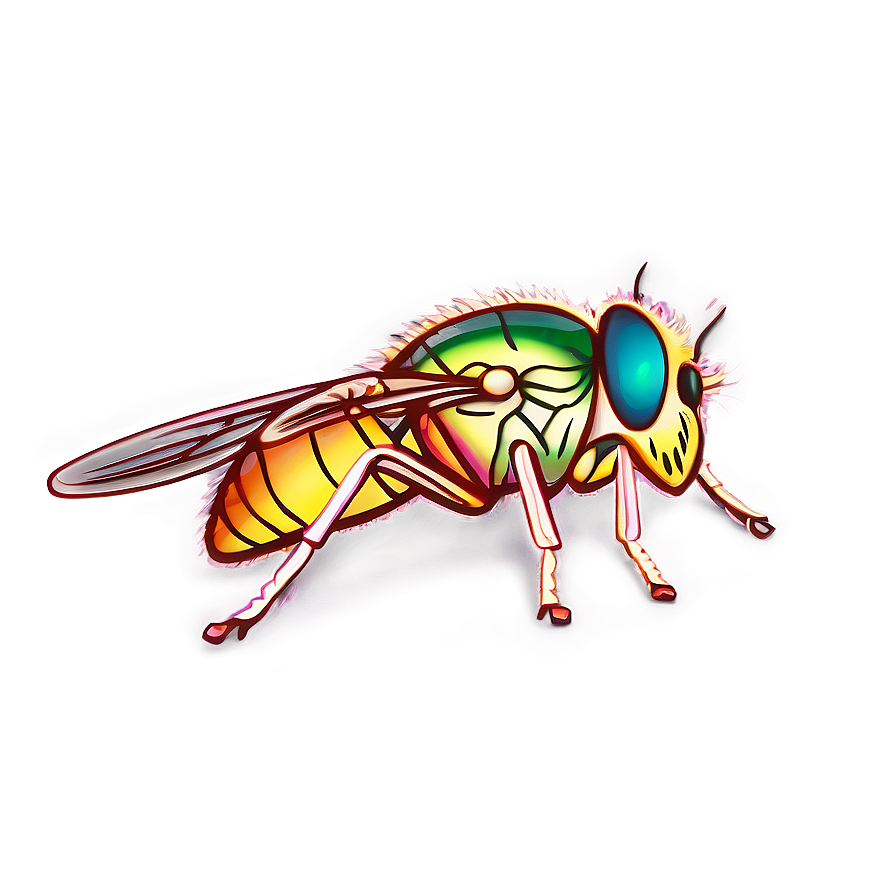 Colorful Fly Art Png Fsf50