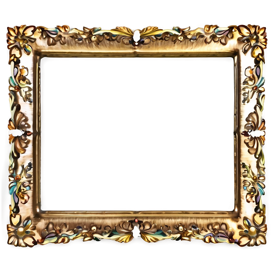 Colorful Frame Border Png 06262024