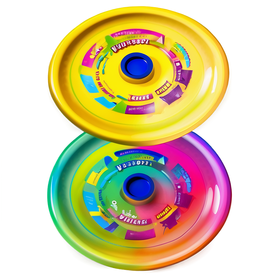 Colorful Frisbee Clipart Png 47