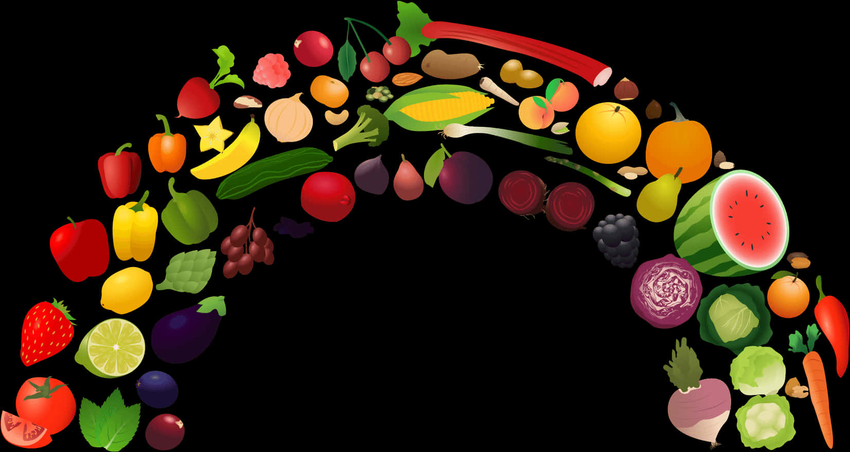 Colorful_ Fruits_and_ Vegetables_ Arrangement