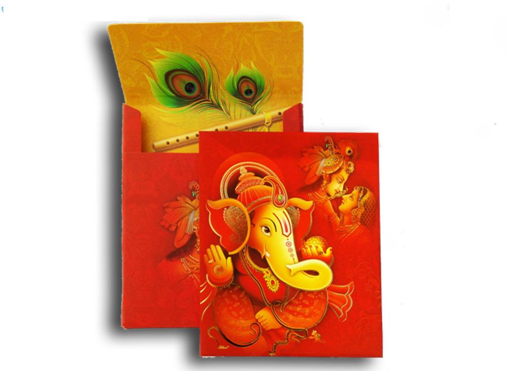 Colorful Ganesh Artwork Folders