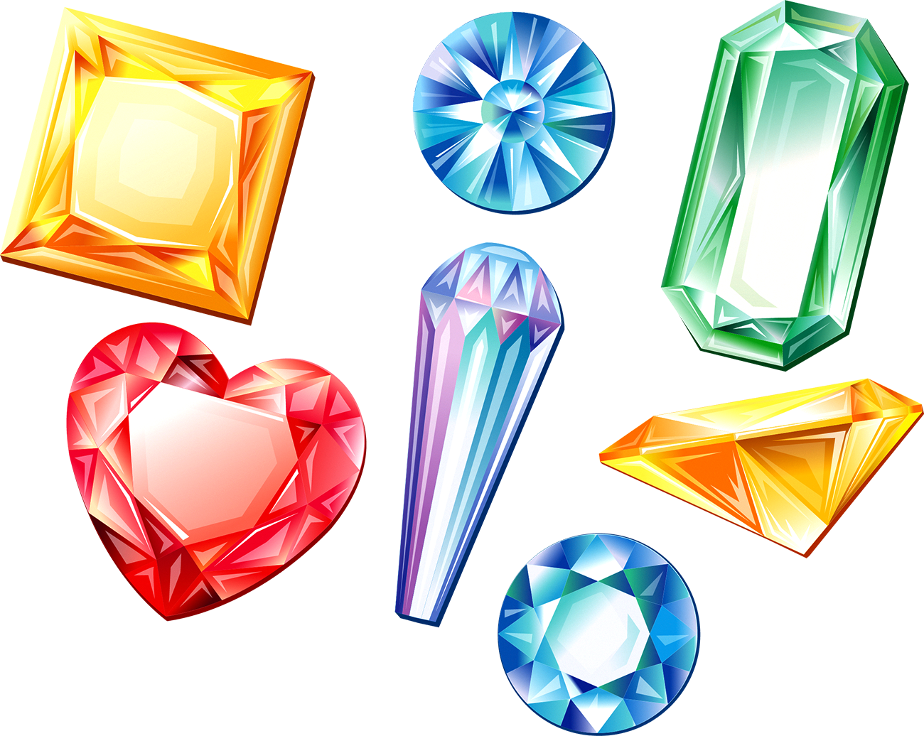 Colorful Gemstone Collection