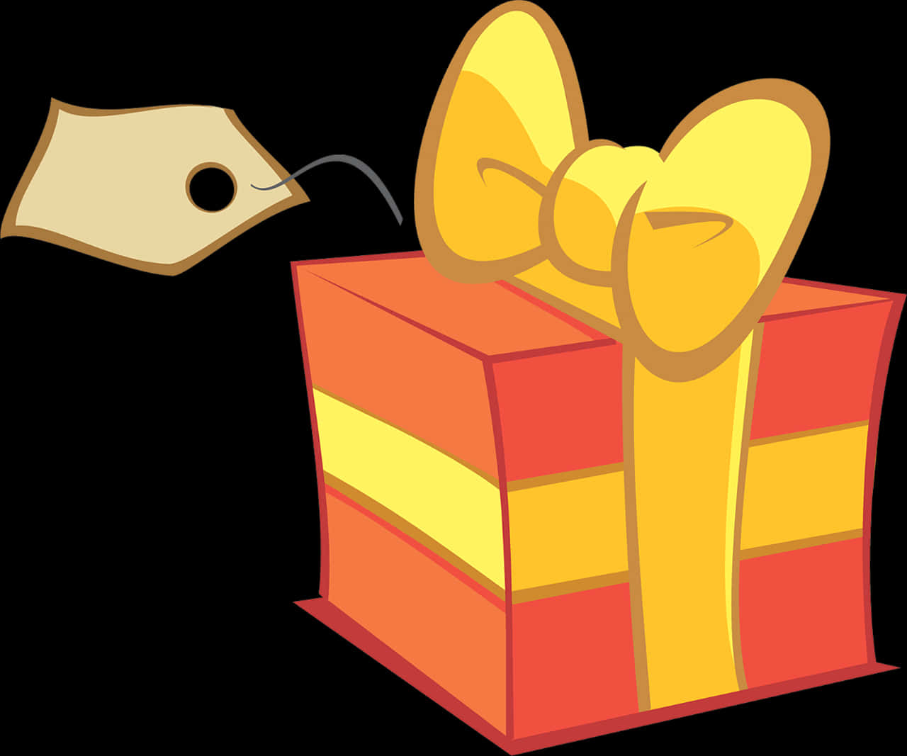 Colorful Gift Box Cartoon