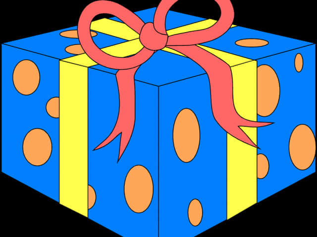 Colorful Gift Box Illustration