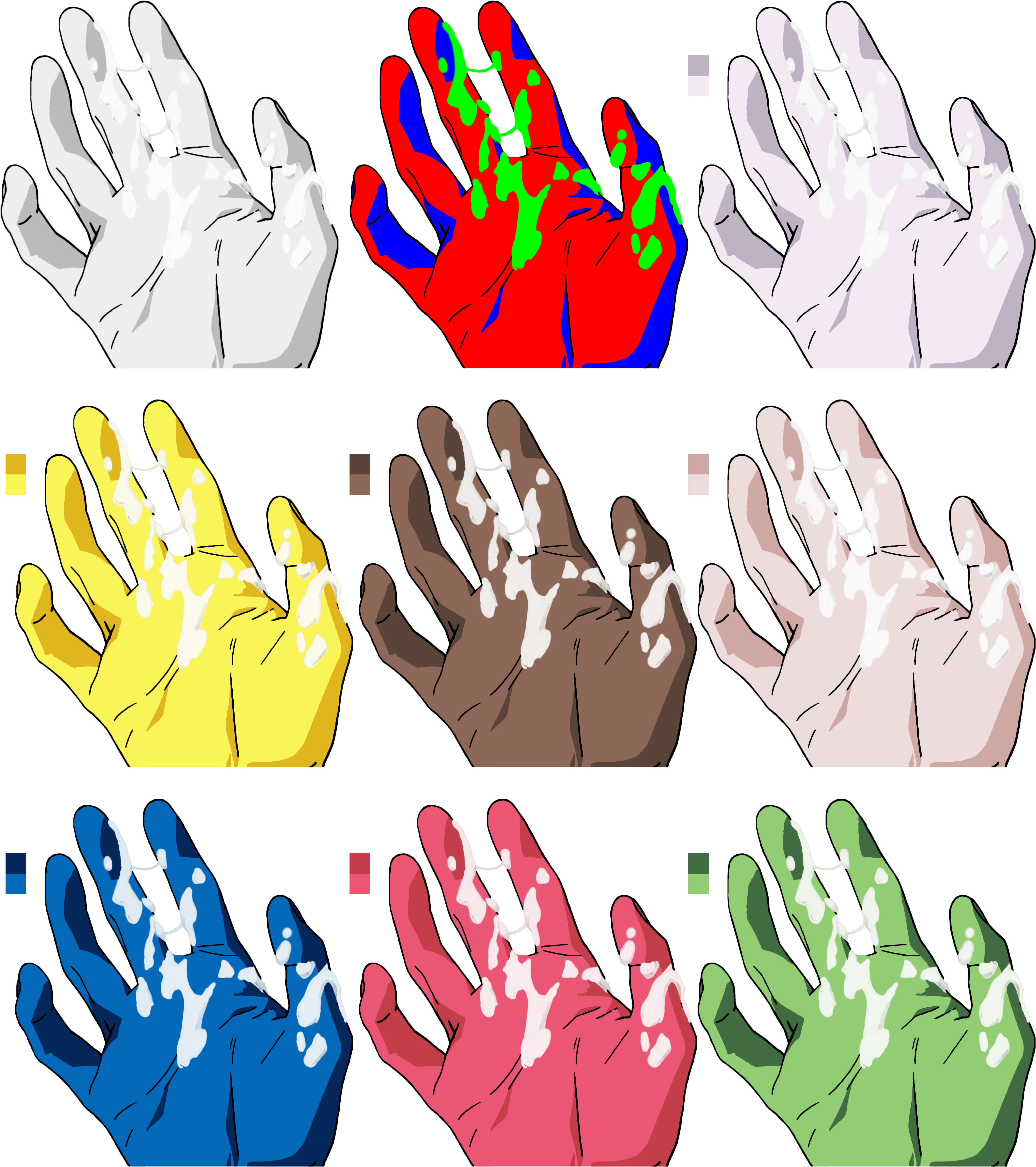 Colorful_ Handprints_ Collection