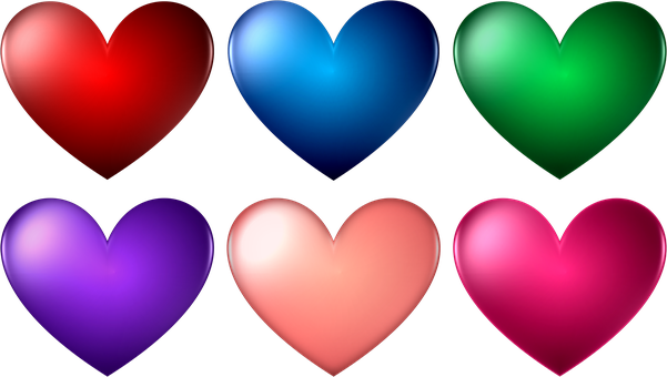 Colorful Hearts Collection