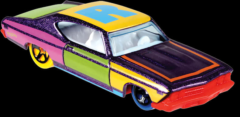 Colorful Hot Wheels Classic Car Toy