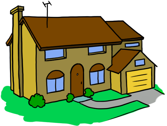 Colorful House Clipart