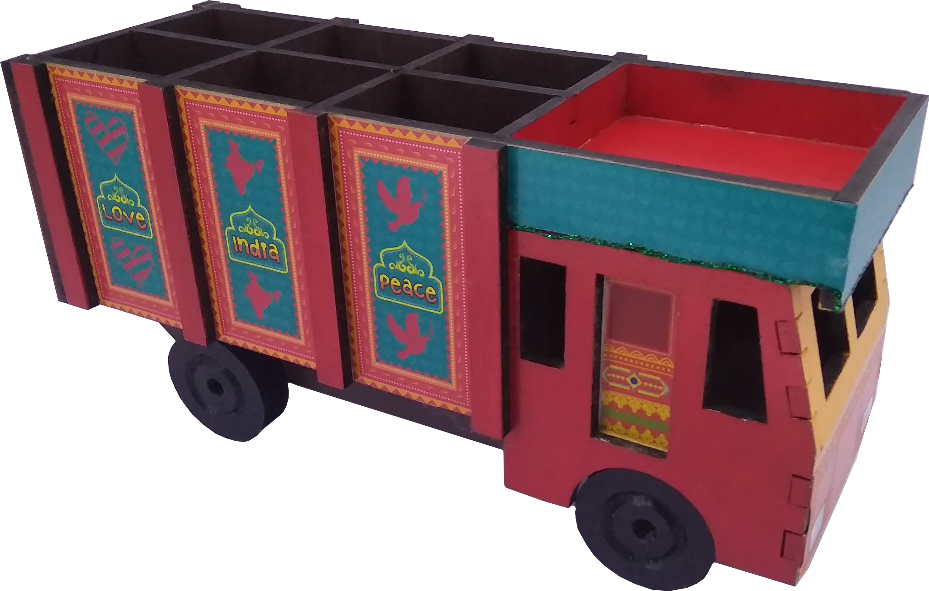 Colorful Indian Truck Model