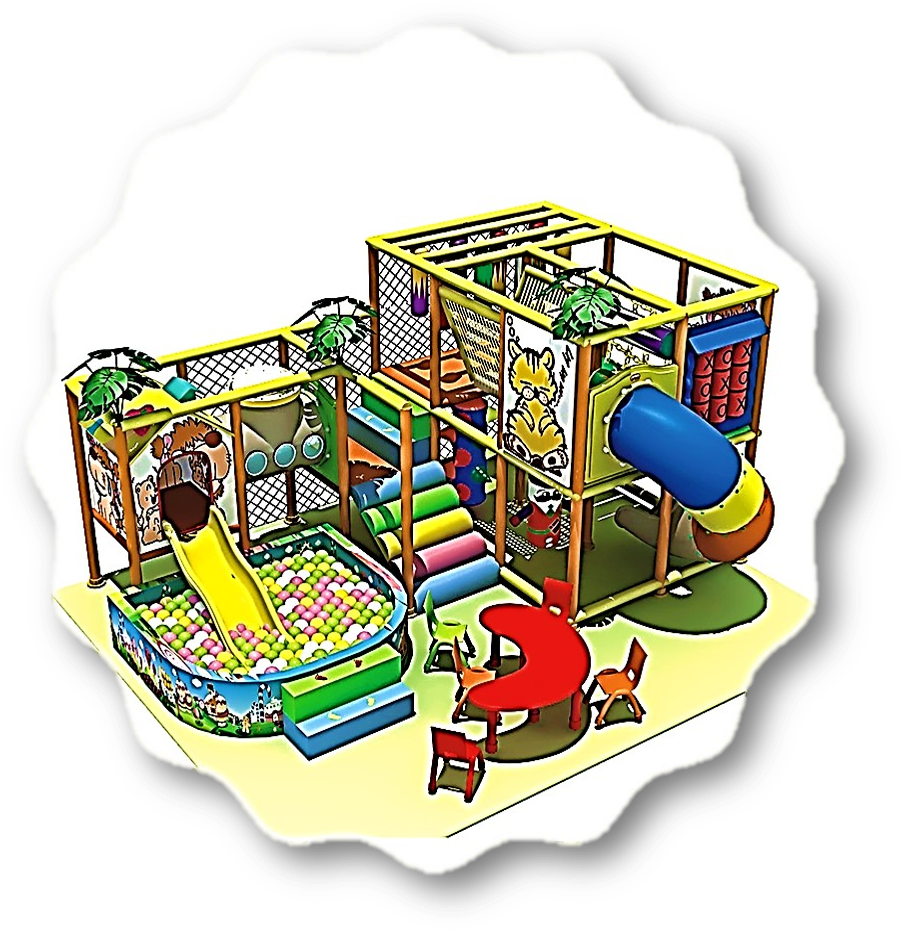 Colorful Indoor Playground Equipment