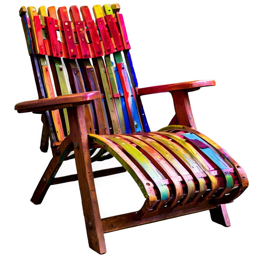 Colorful Lawn Chair Png Dbi