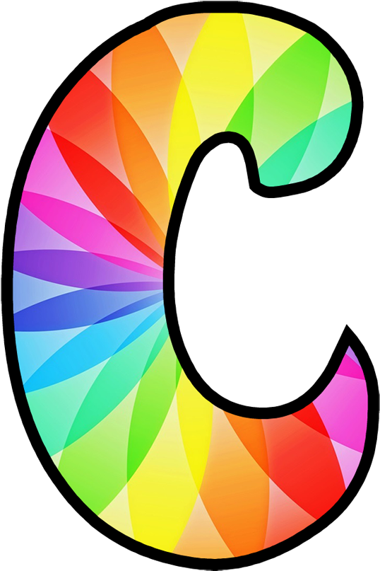 Colorful Letter C Design