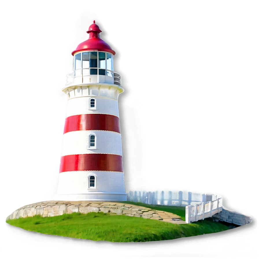 Colorful Lighthouse Png Jau