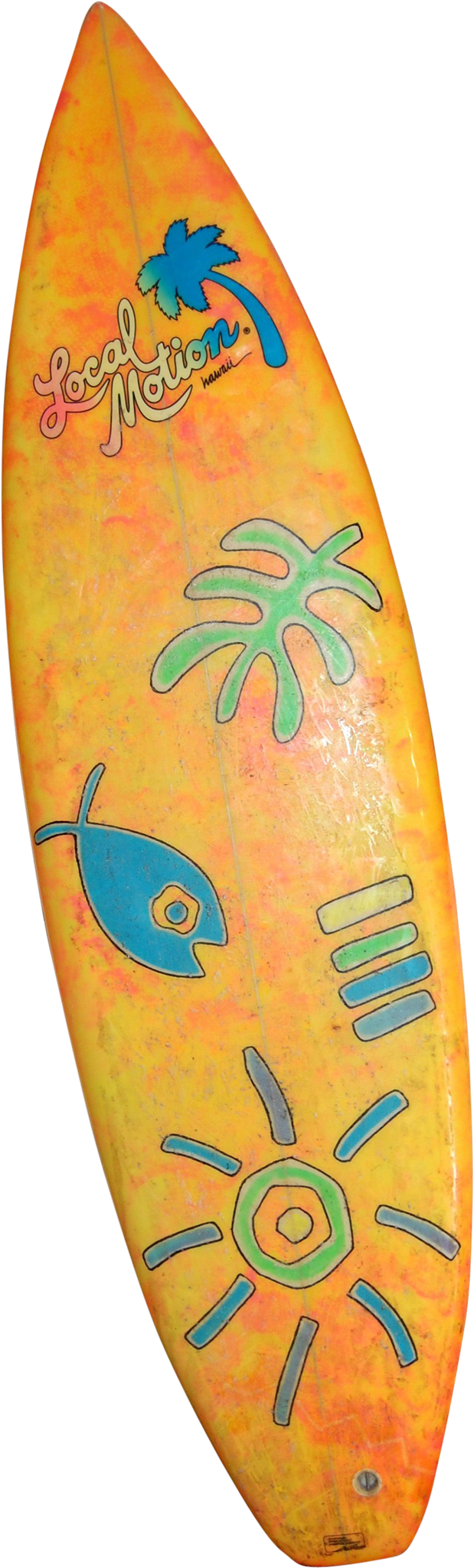 Colorful Local Motion Surfboard