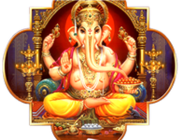 Colorful Lord Ganesha Illustration