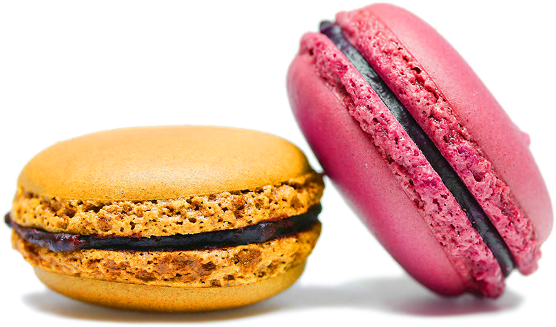 Colorful Macarons Isolated