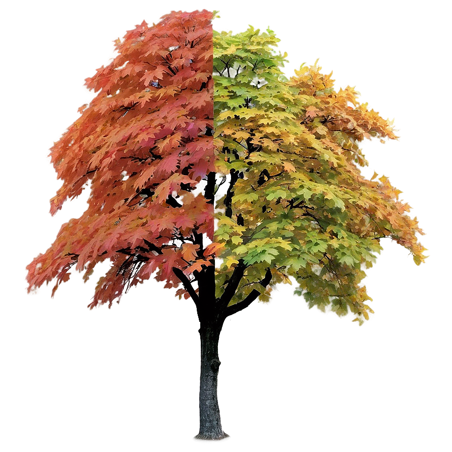 Colorful Maple Trees Png 4