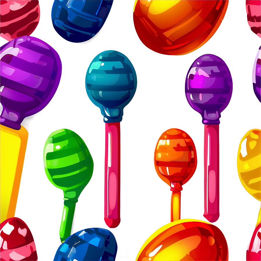 Colorful Maraca Clipart Png 06122024