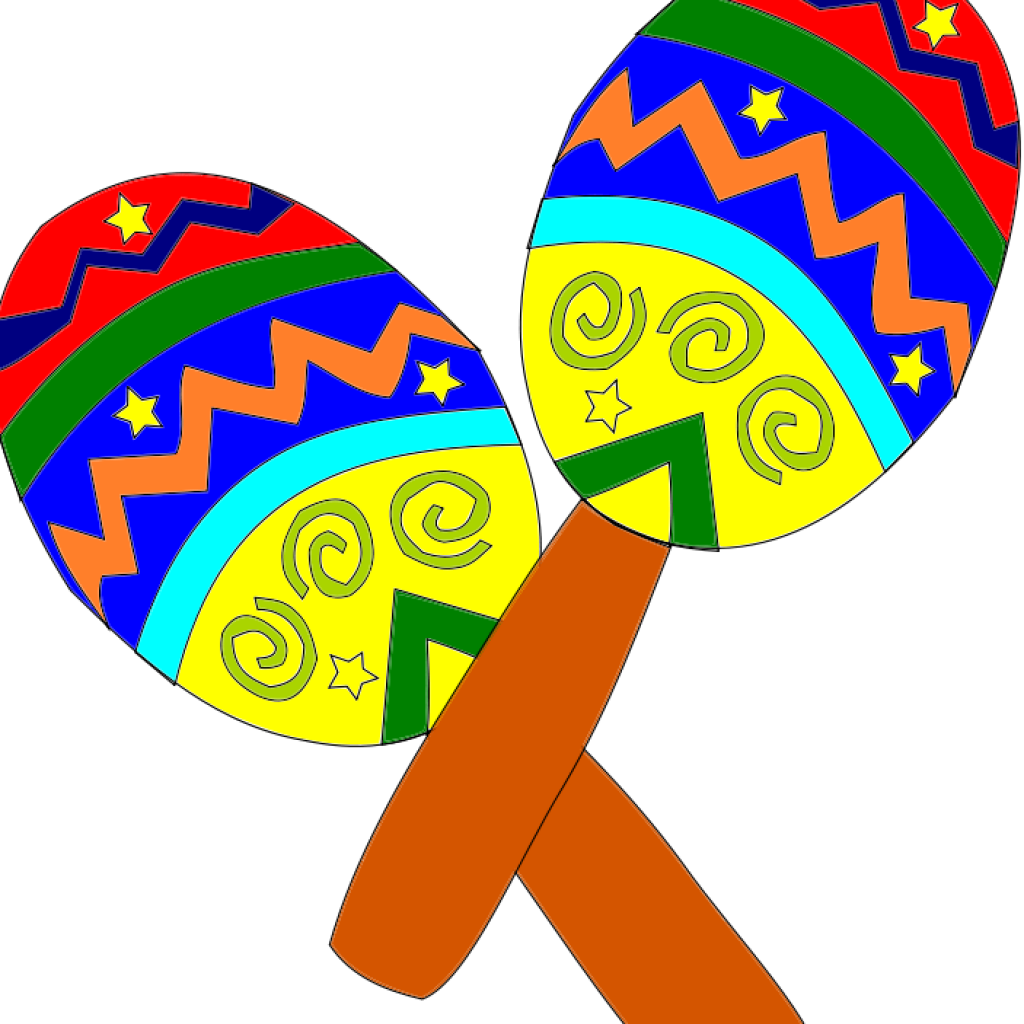 Colorful Maracas Illustration