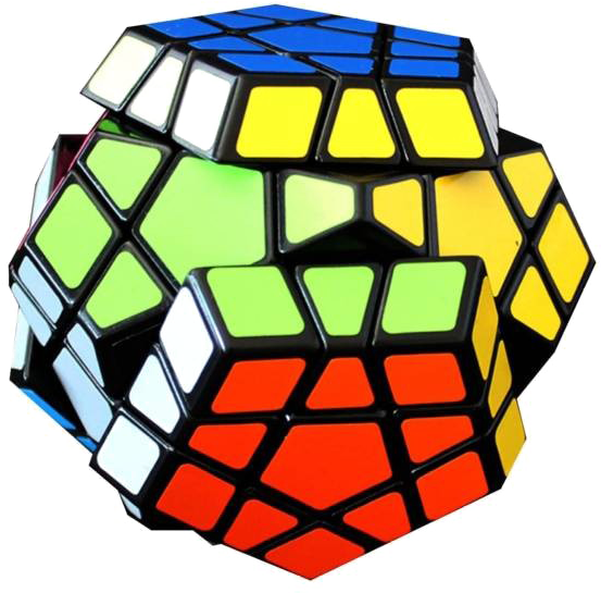 Colorful Megaminx Puzzle