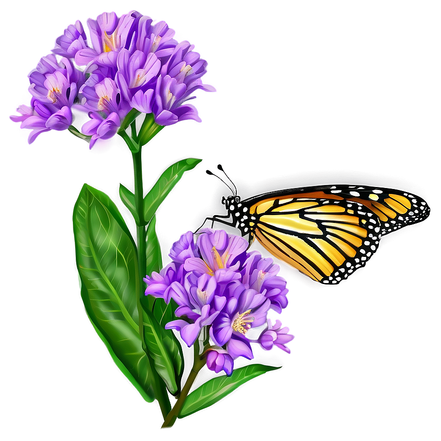 Colorful Monarch Butterfly Png Dur78