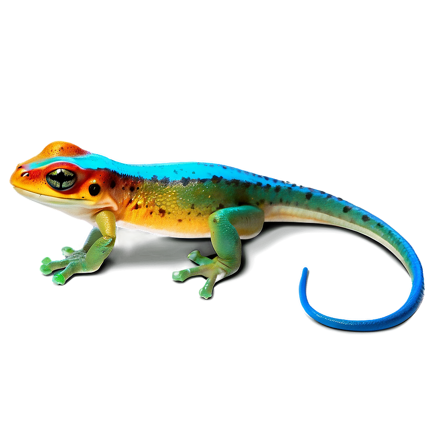 Colorful Newt Art Png 32