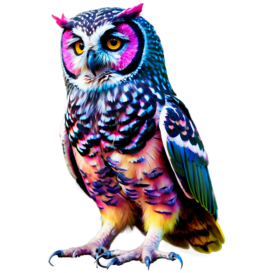 Colorful Owl Png 54