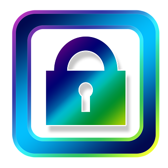 Colorful Padlock Icon