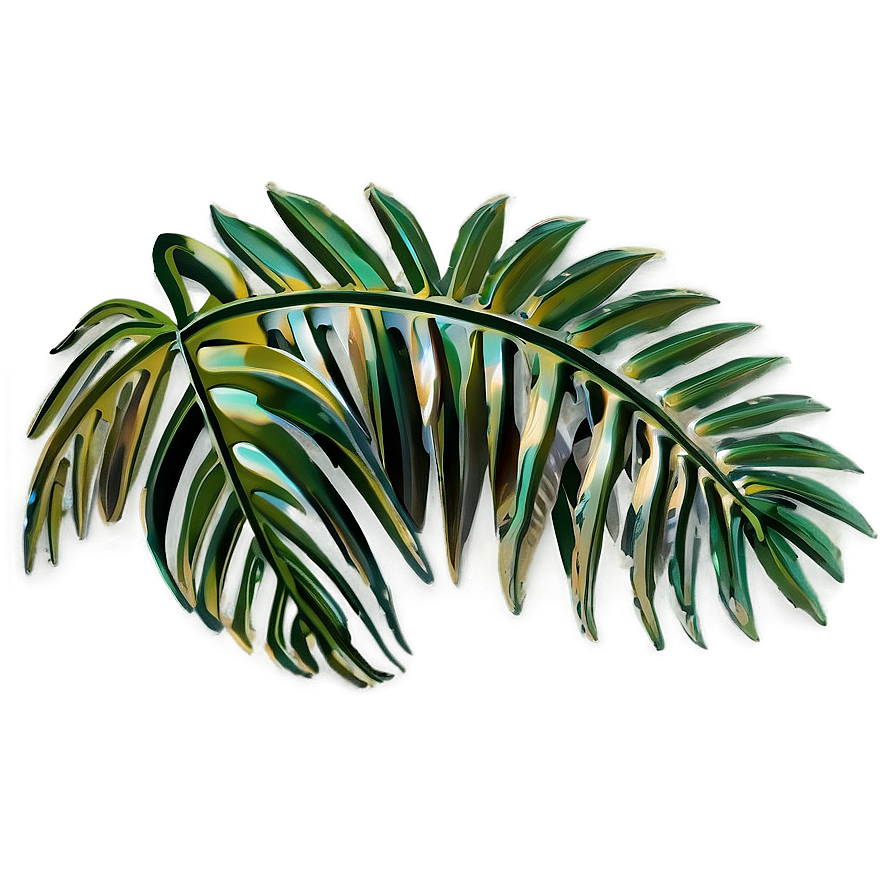 Colorful Palm Leaves Png Kbh