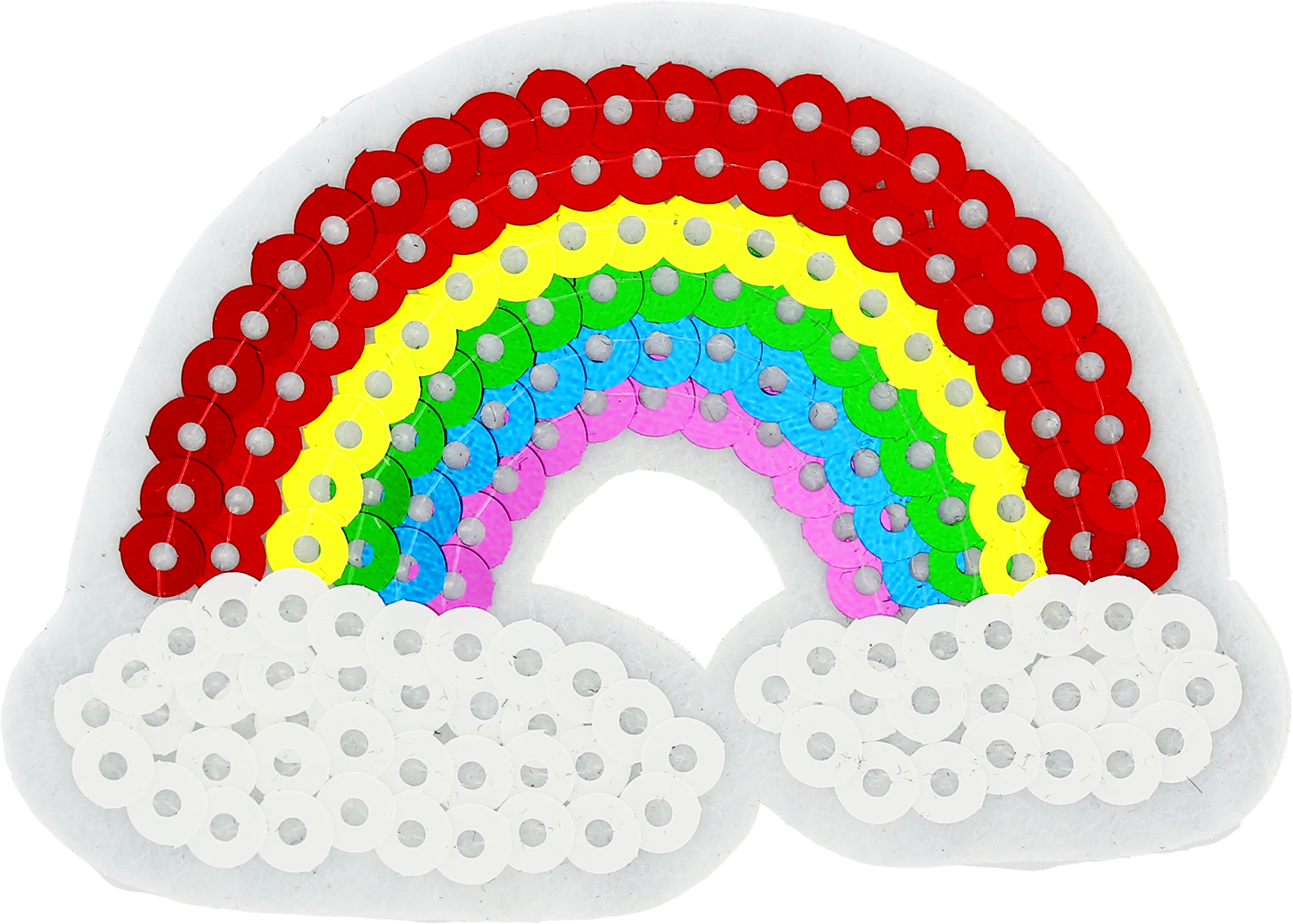 Colorful Paper Circle Rainbow Craft