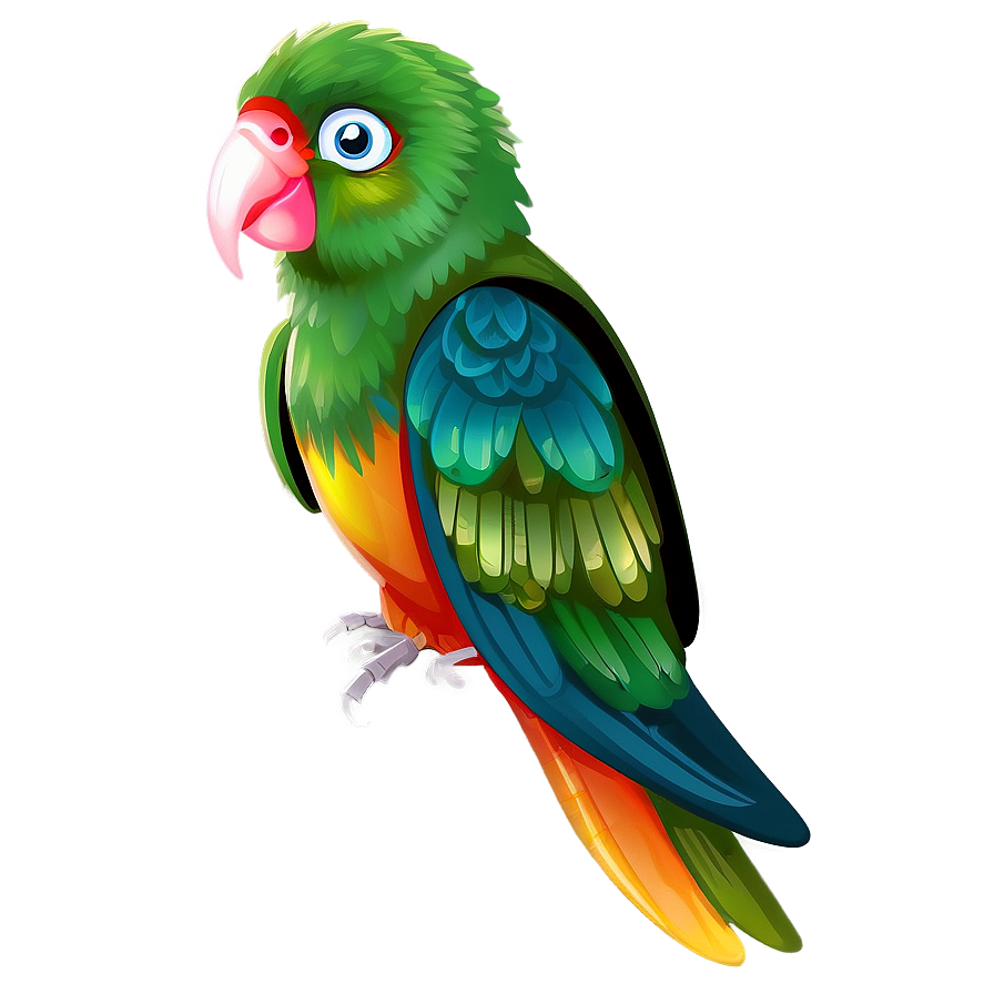 Colorful Parrot Bird Png 43